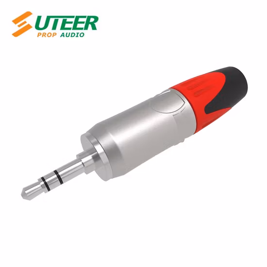 Разъем для наушников Mini Jack 3,5 мм, никелированный, в форме акулы