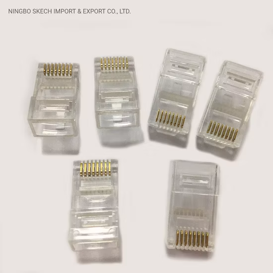 Разъем Ethernet RJ45 Cat5 Cat5e CAT6 CAT6A Разъем сетевого кабеля RJ45 Модульный разъем RJ45 Разъем интернет-кабеля